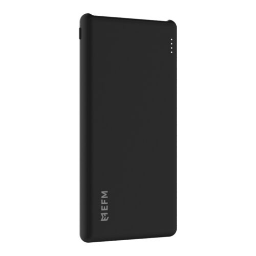 EFM Armour Power Bank - 20.000mAh with 25cm Micro USB Cable - Black