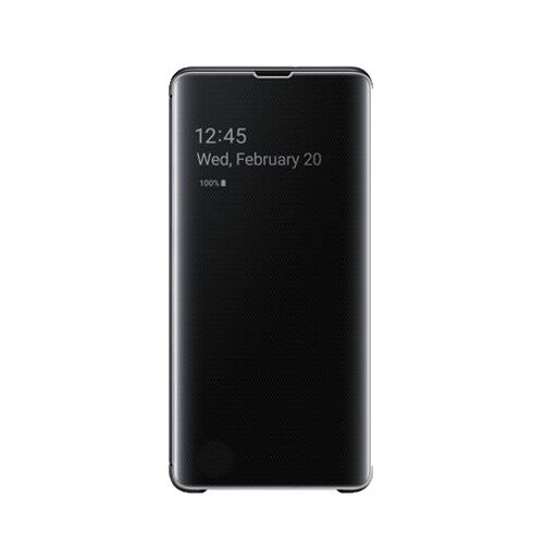 Samsung Clear View Cover Galaxy S10 Plus - Black